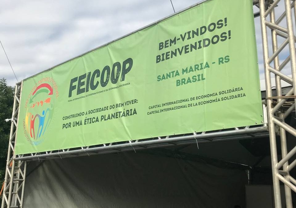 28° Feira Internacional do Cooperativismo e da Economia Solidária na cidade de Santa Maria – RS (FEICOOP)
